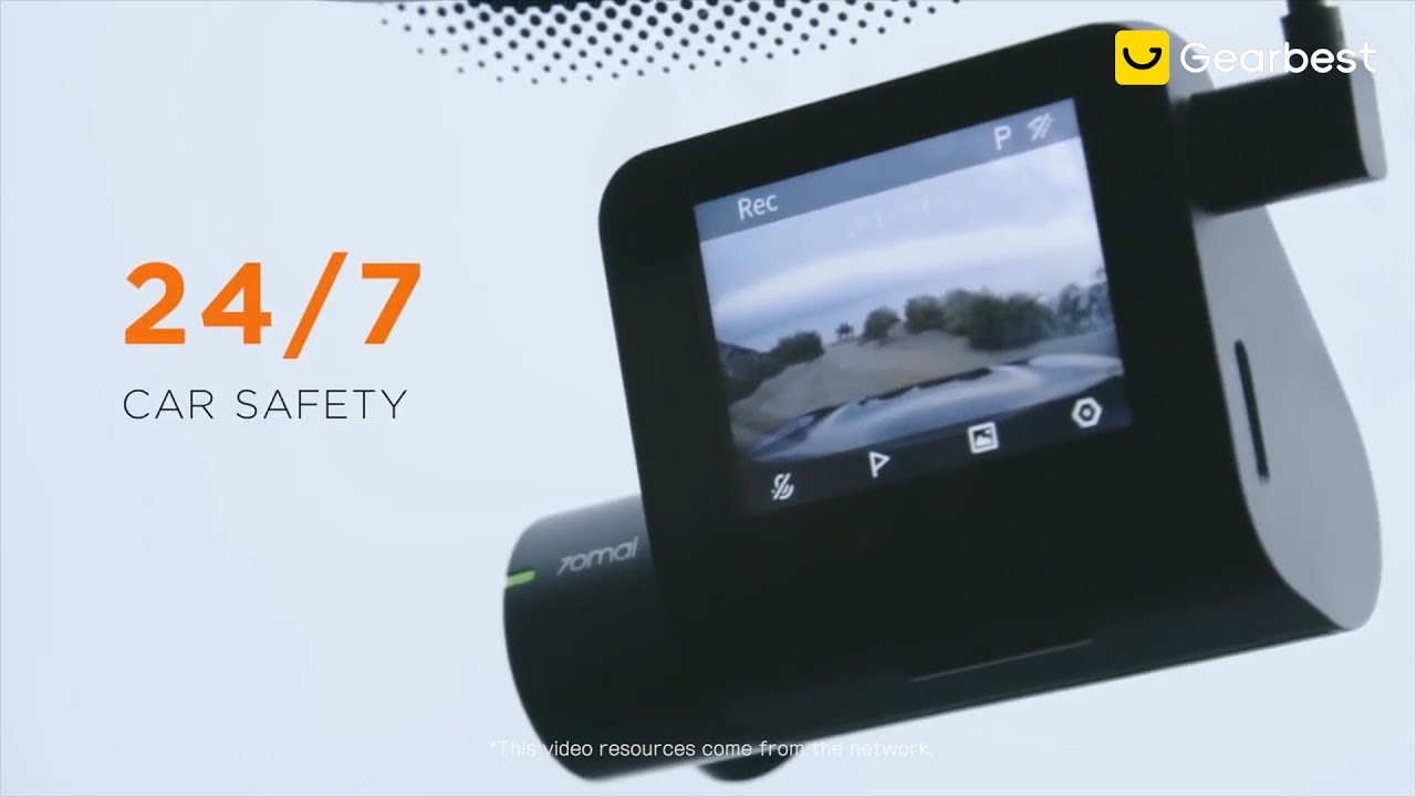 70mai Dash Cam Pro 1944P HD Car DVR Camera 140 Degrees FOV   - Gearbest.com