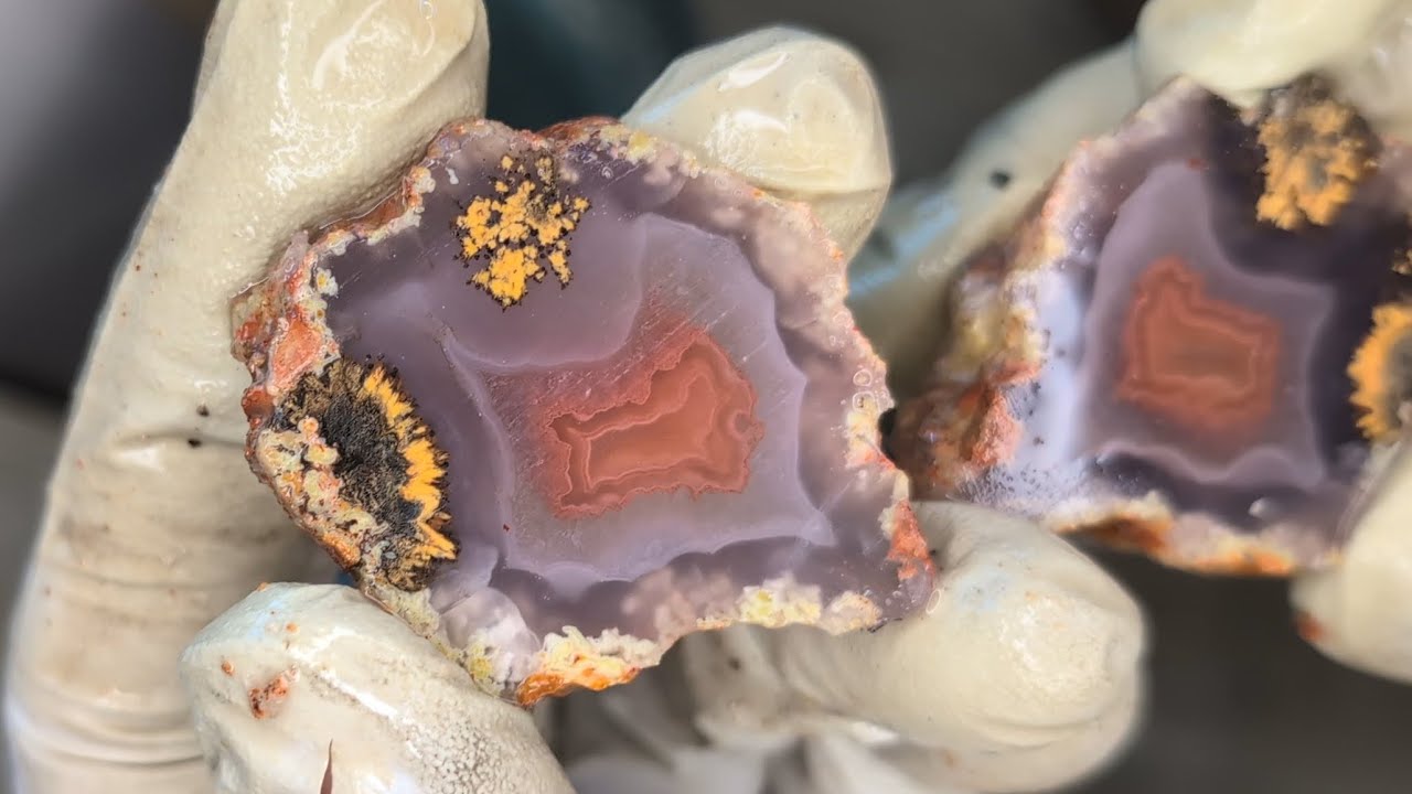 I Cut Some Beautiful Laguna Agates