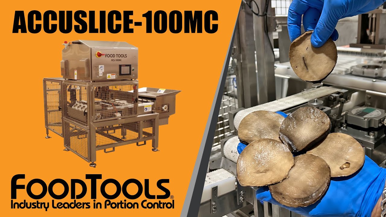 Mushroom Cutting Machine - FoodTools ACCUSLICE-100MC