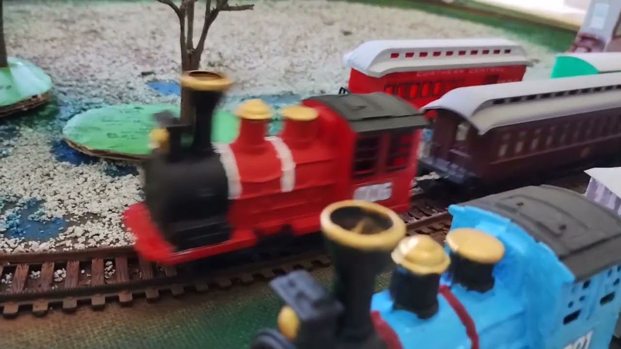 009 TRAINS - NEW  PASSENGER & FREIGHT TRAIN