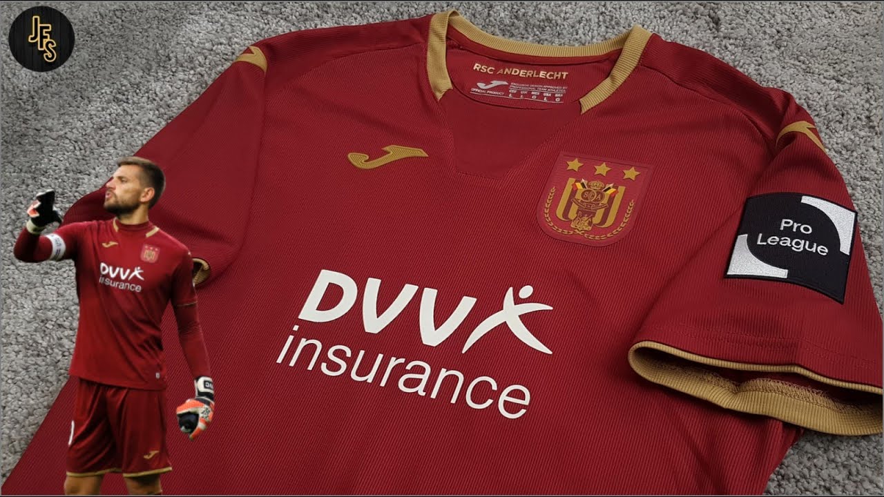 2020-21 Anderlecht matchissed GK shirt Review
