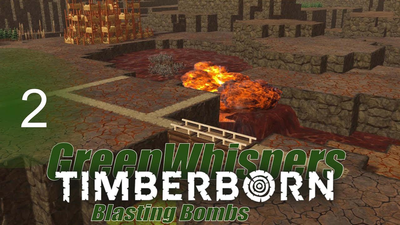 Blasting Bombs - Timberborn - greenwhispers #2