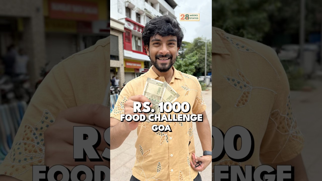 EPIC Goan Food For Rs.1,000 A Day In Goa!! 🤤