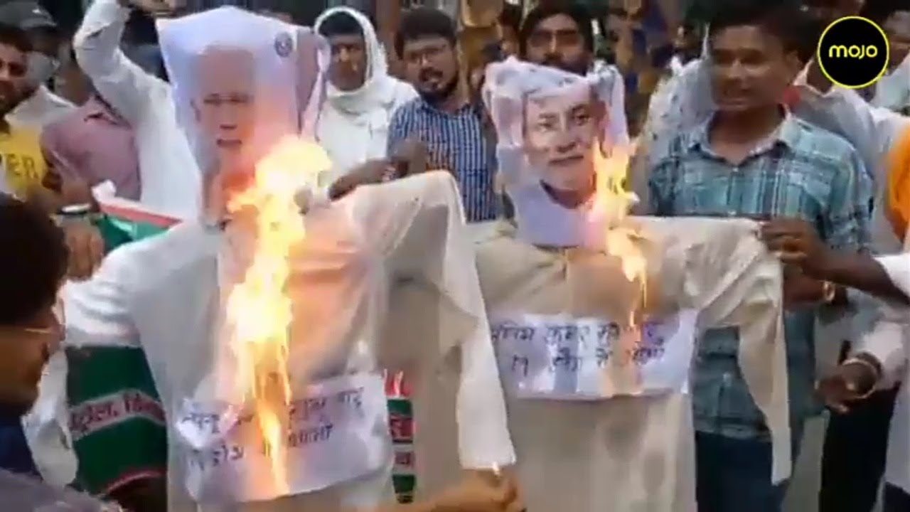 On Bullock Carts, With LPG Cylinders, RJD Workers Protest Against Inflation, Fuel Price Hike | Bihar