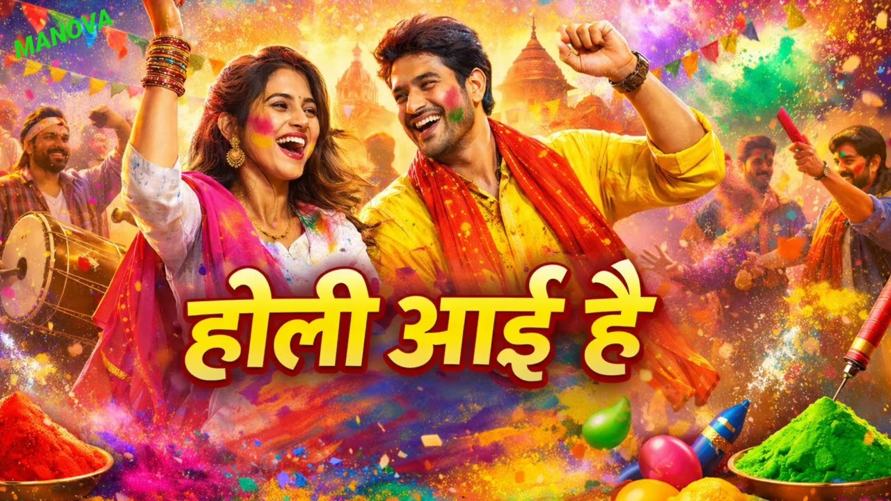 Holi Ayi Hai | MANOVA | New Holi Song | Holi Special 