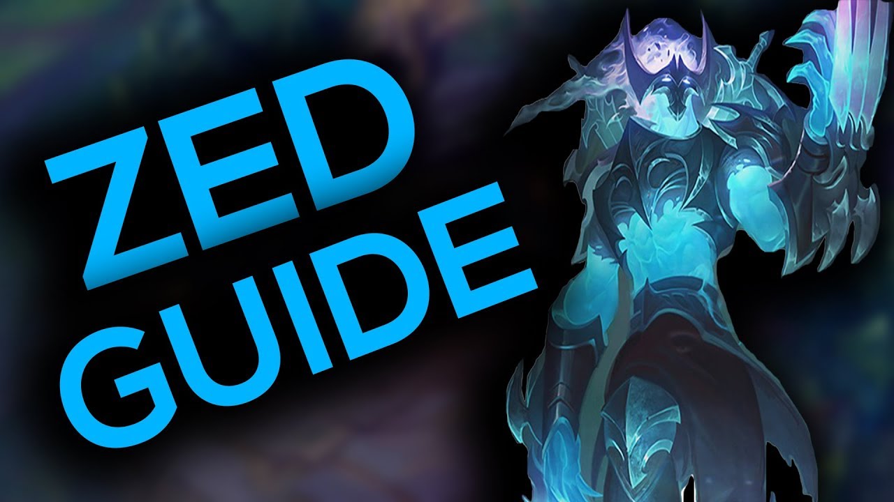 ZED GUIDE - RUNES & ITEMS / SEASON 8