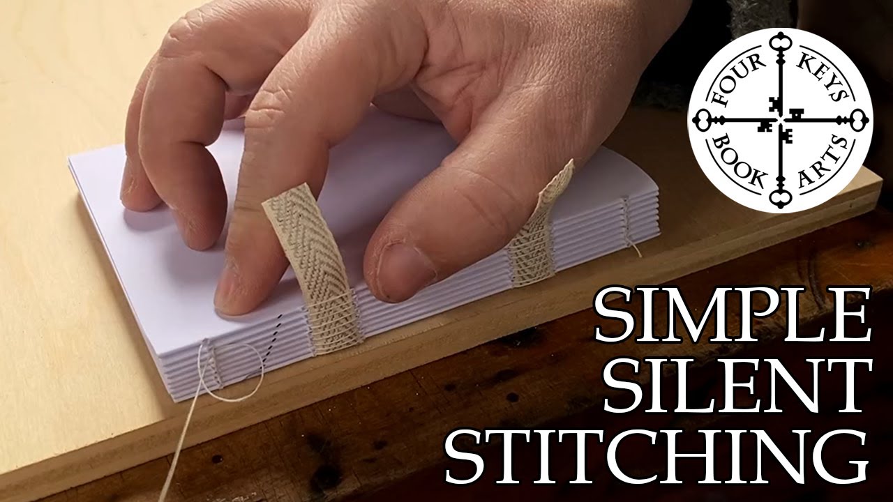 A Quiet Morning in the Bindery | No Talking | No Music | Real-Time ASMR Bookbinding