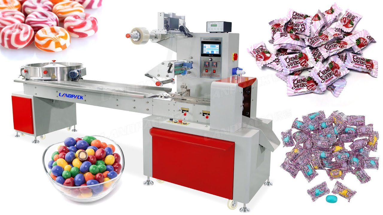 Automatic Candy Pillow Pack Machine LP-250C