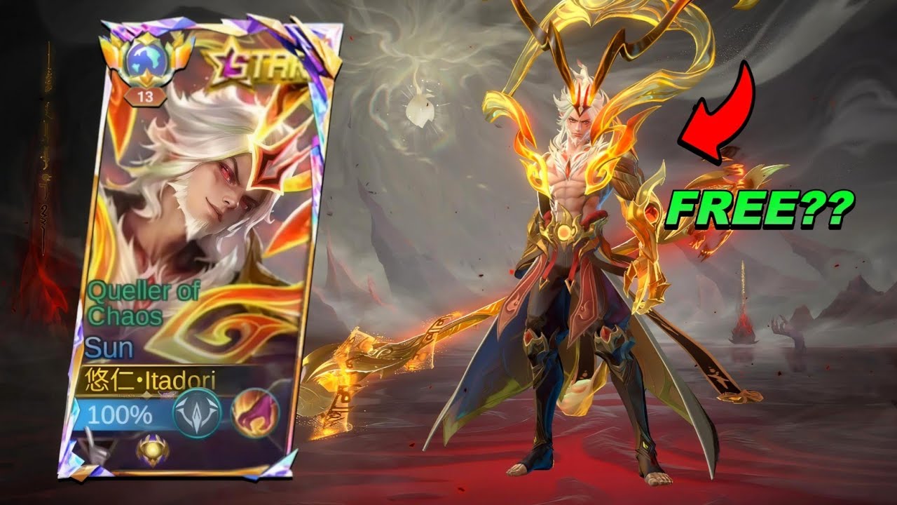 MOONTON THANKYOU, SUN &ldquo;QUELLER OF CHAOS&rdquo; STARLIGHT FEST SKIN IS FINALLY HERE!!😱 - MLBB