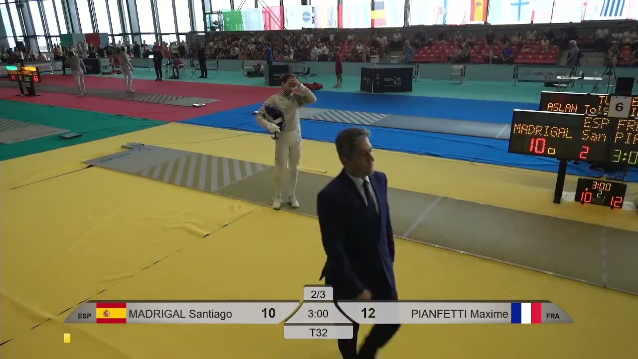 Euro Champs 2025 SMS - L32 - Santiago Madrigal ESP v Maxime Pianfetti FRA