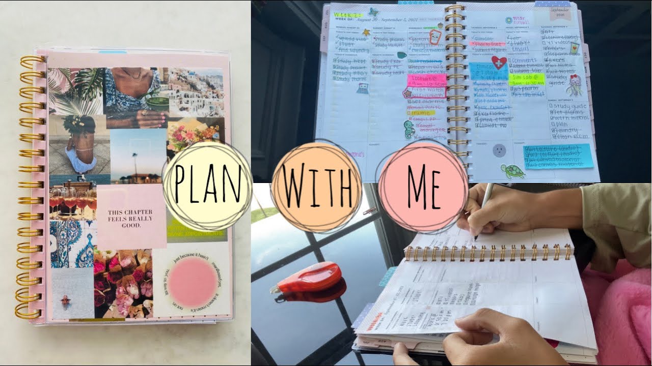 PLAN WITH ME | nursing school ♡