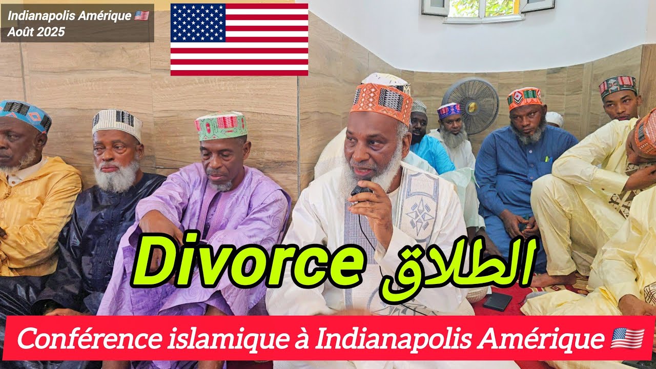 🛑 Conférence Dr Oury Barry Fii Divorce à Indianapolis Amérique 🇺🇲 