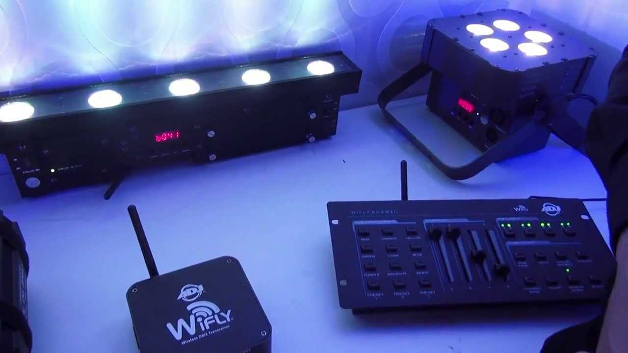NEW ADJ WiFly Wireless DMX & Lighting!