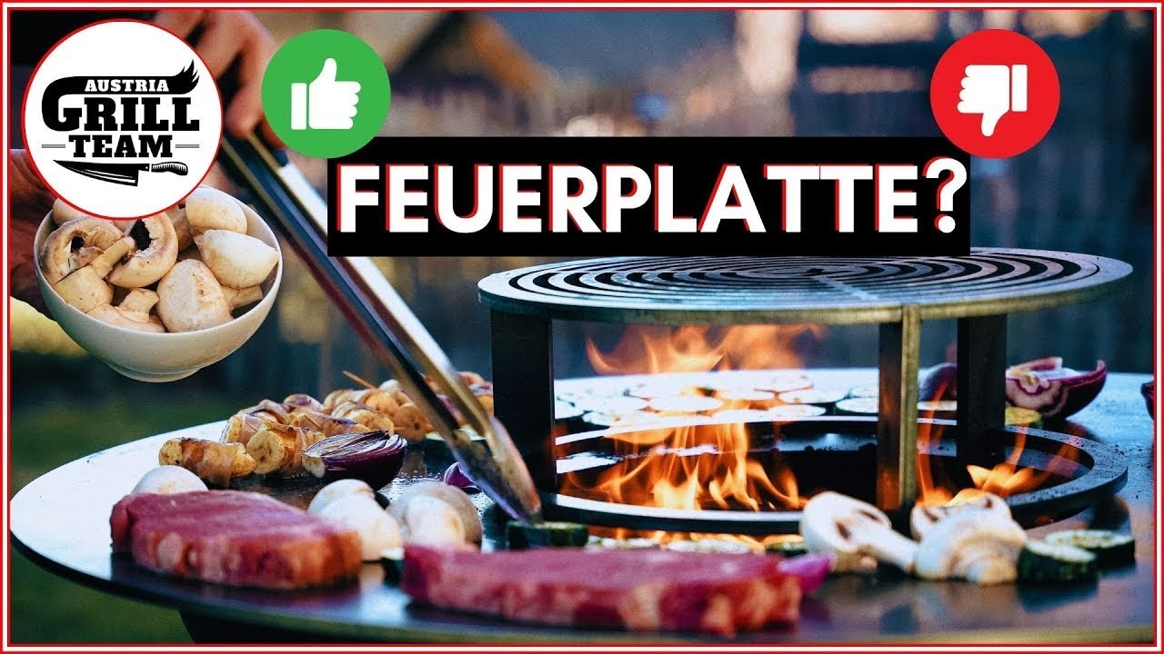 Feuerplatte grillen | Der K1 Cooky im Test