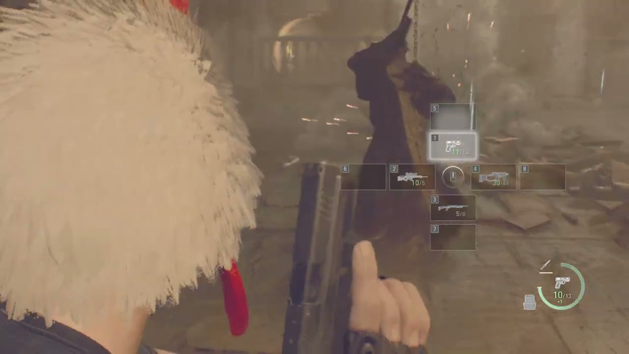 RESIDENT EVIL 4 REMAKE ON PROFESSIONAL (GOING FOR CAT EARS) (4)