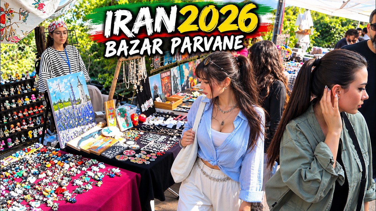 You Won&rsquo;t Believe What&rsquo;s Inside Iran&rsquo;s Biggest Friday Market! Parvaneh Bazaar, Iran 🇮🇷