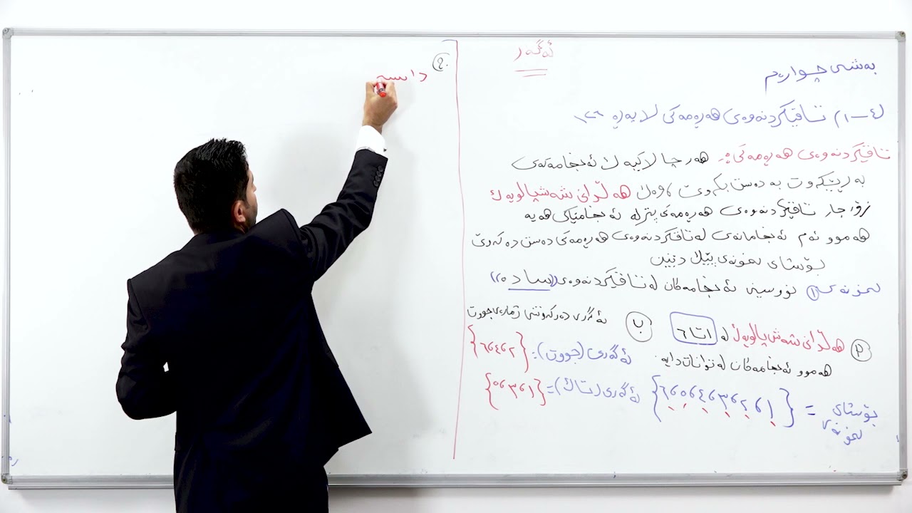 بیرکاری پۆلی ٨ی بنەڕەتی  بەشی ٤ وانەی ١