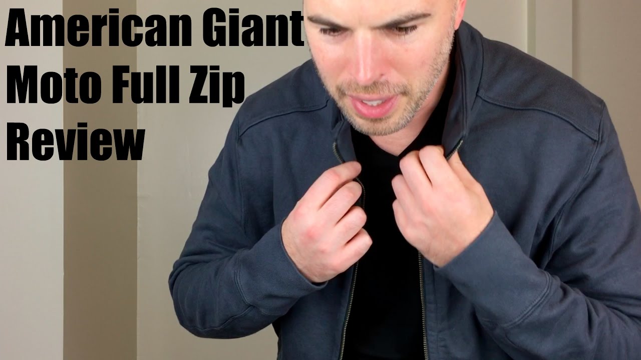 American Giant Moto Full Zip Jacket Review