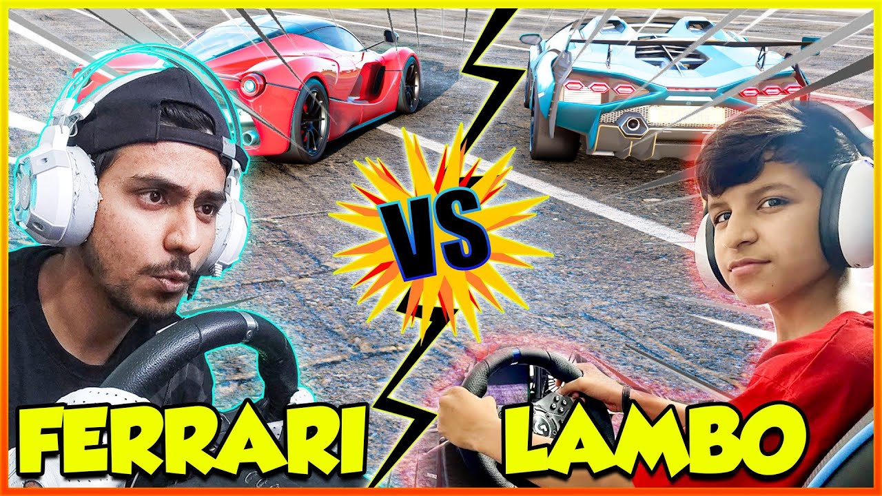 LAMBORGHINI & FERRARI KA TAKKAR WITH @Piyush Joshi Gaming