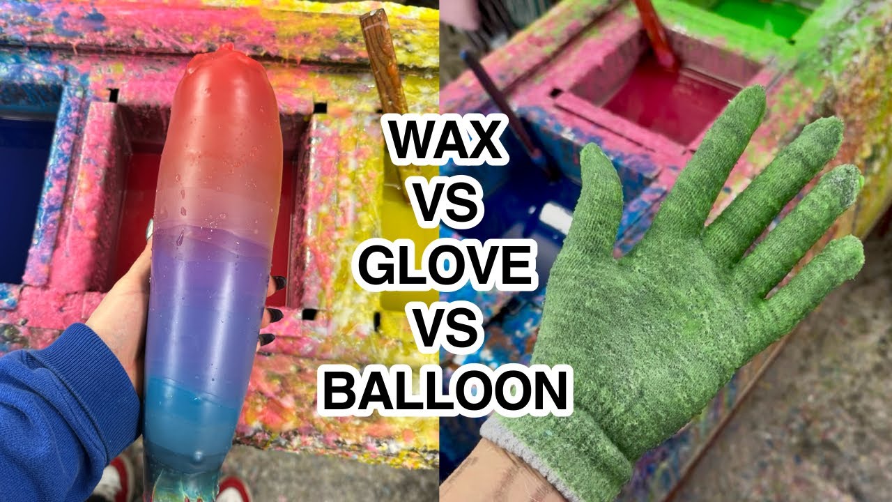 dipping things in wax 