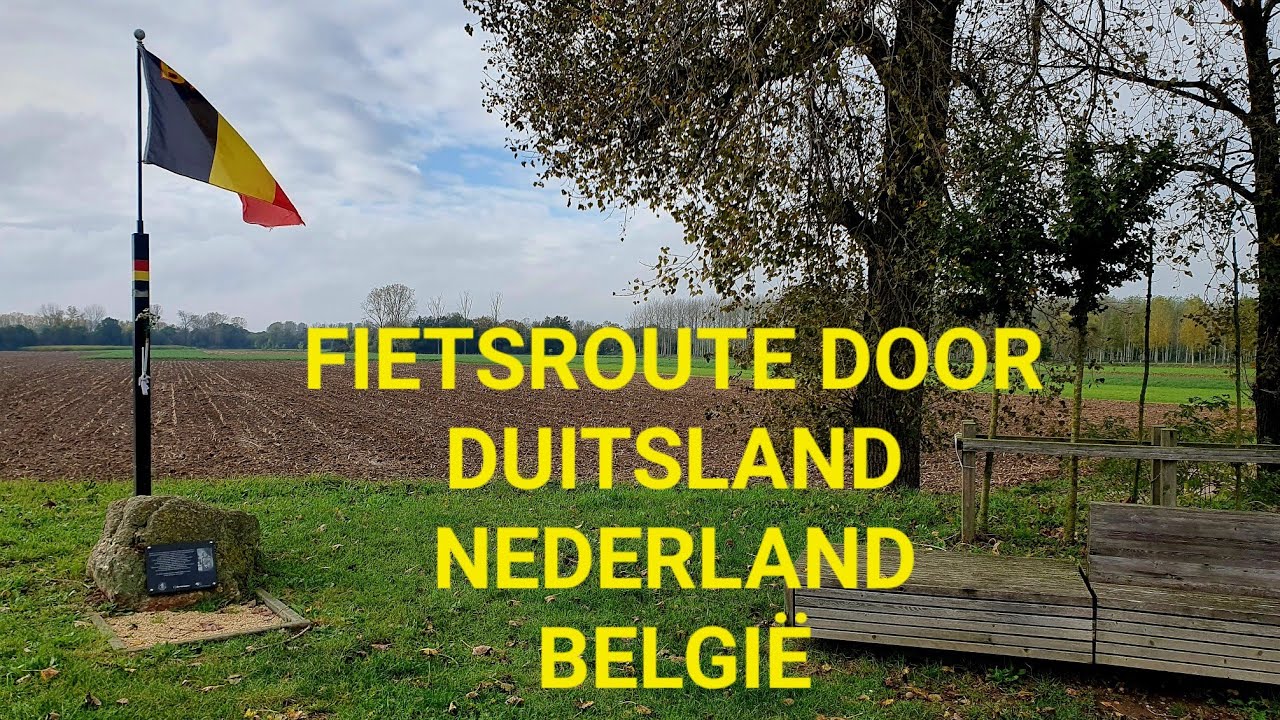 Fietsroute vanaf Europarcs Limburg - Door Duitsland, Nederland en België - GoPro 4K