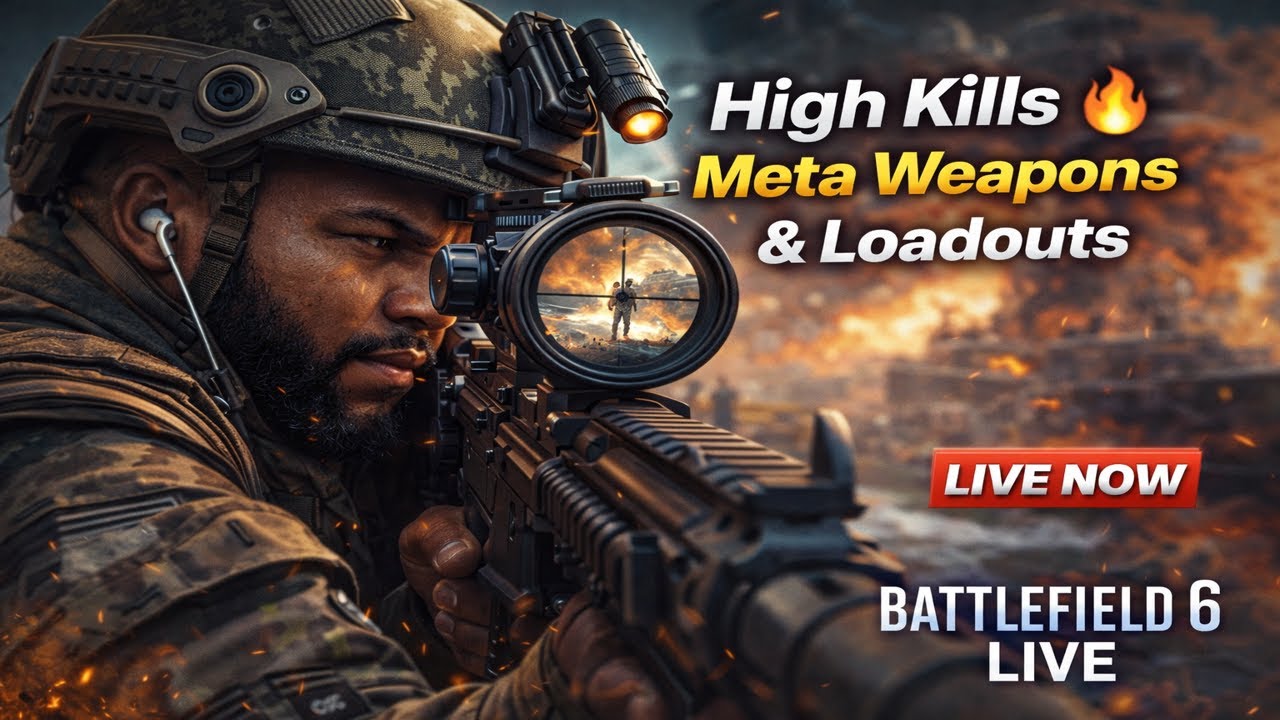 High Kills 🔥 Meta Weapons & Loadouts | Battlefield 6 LIVE