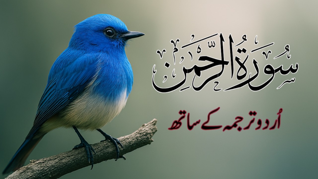 Surah Rahman | Surah Rahman with Urdu Translation | Al Furqan Studio | EP103