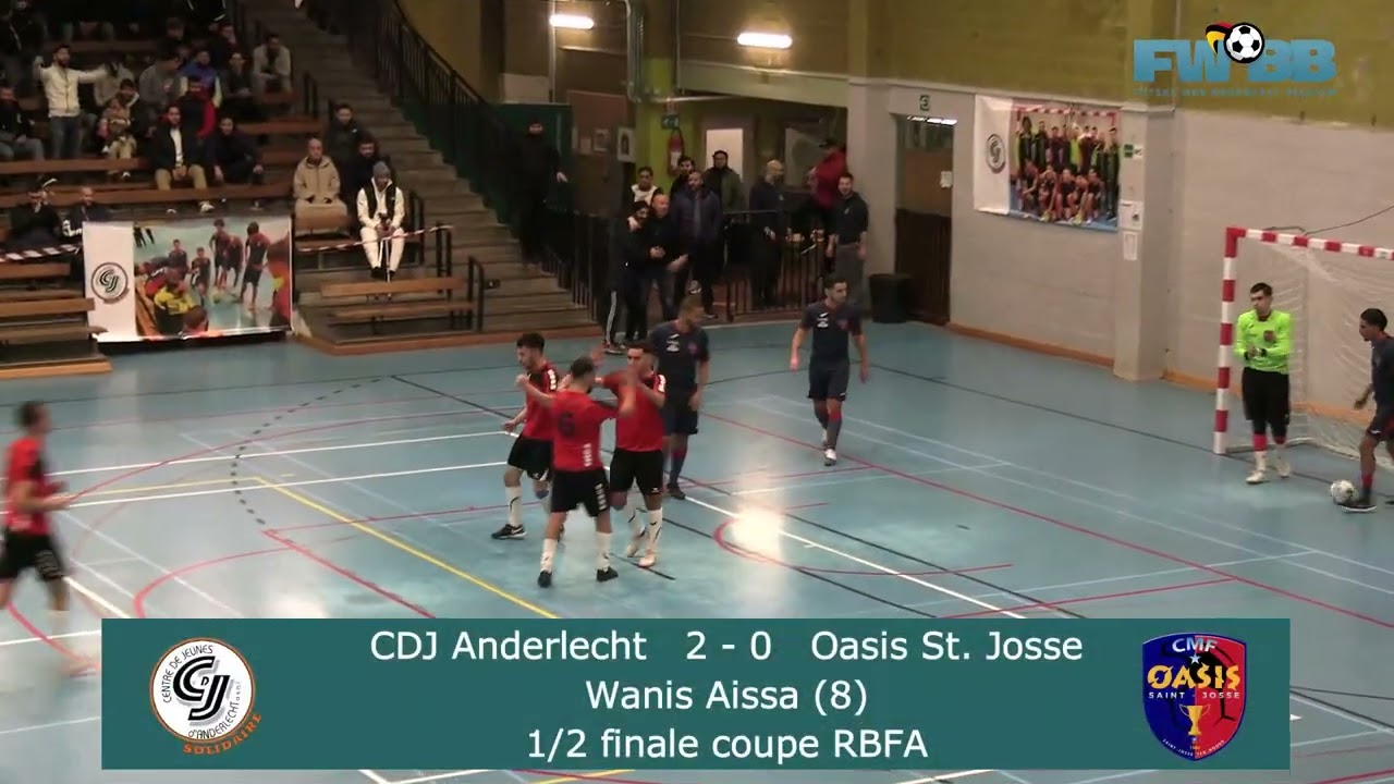 CDJ Anderlecht - Oasis St Josse (Highlights) 14/04/2023