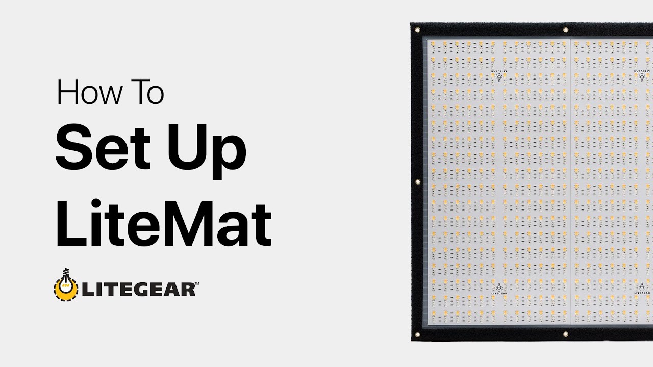 How To Set Up Your LiteMat - LiteGear Support