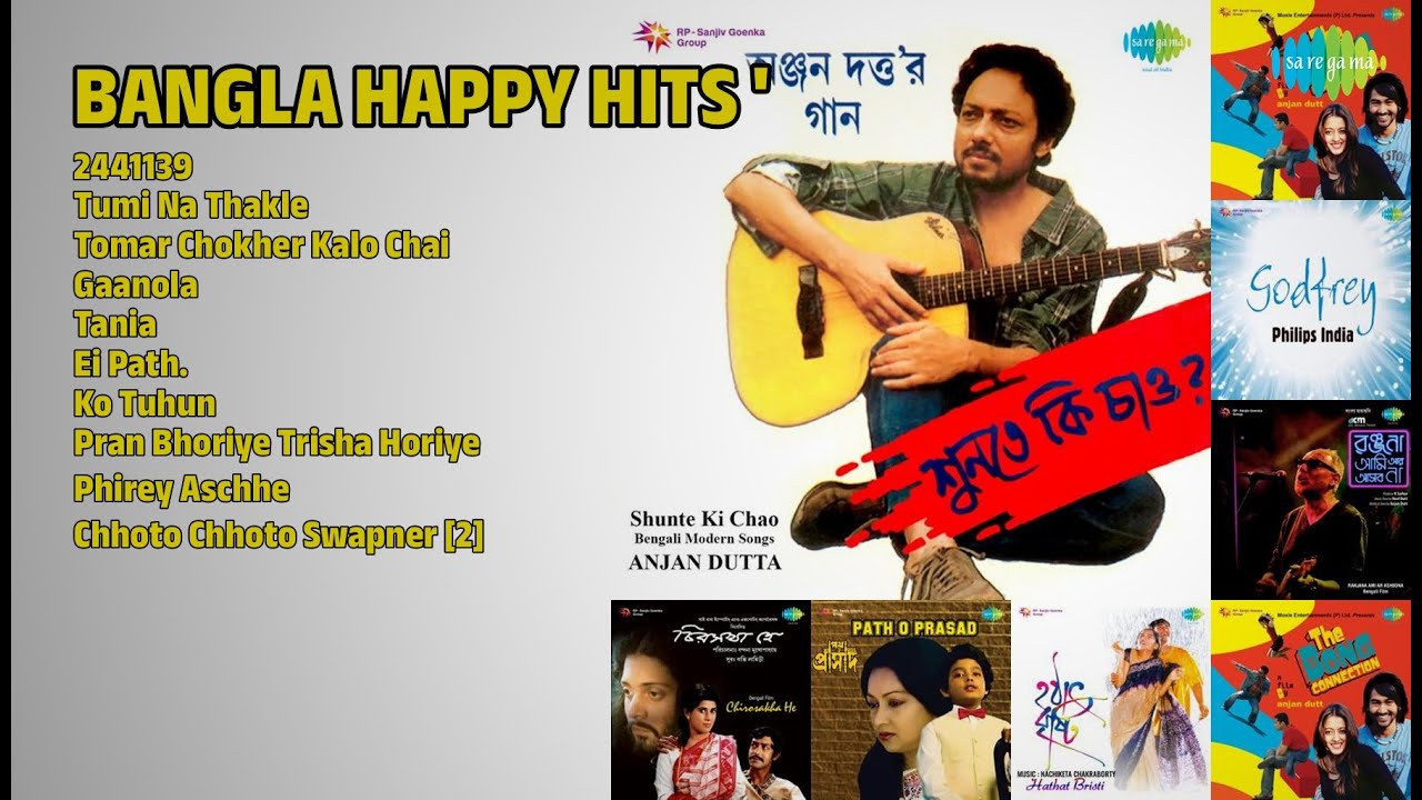 রুপঙ্কর ও উজ্জয়িনীর সেরা গান | Rupankar Bagchi Songs | 2441139 | Tumi Na Thakle