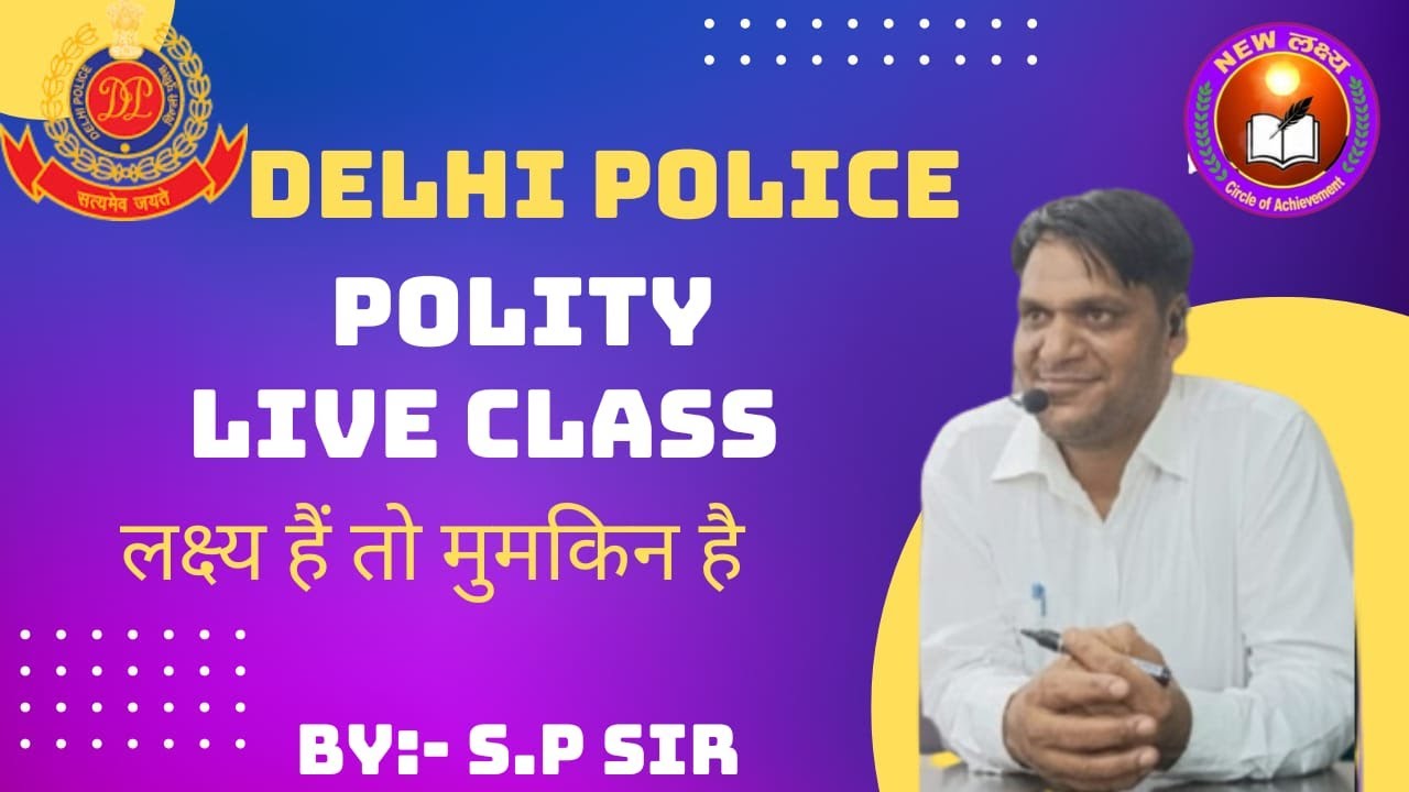 polity live class by s.p sir