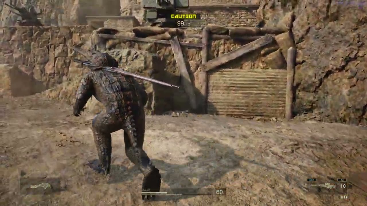 CQC Crocodile Strikes Again! - MGS Delta Snake Eater