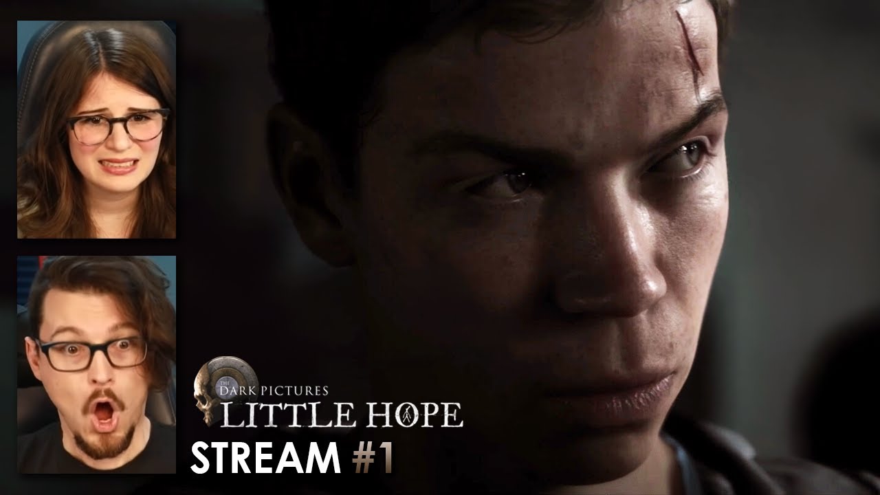 Stuck in a GHOST Town!? | Little Hope - Part 1 w/ Dechart Games