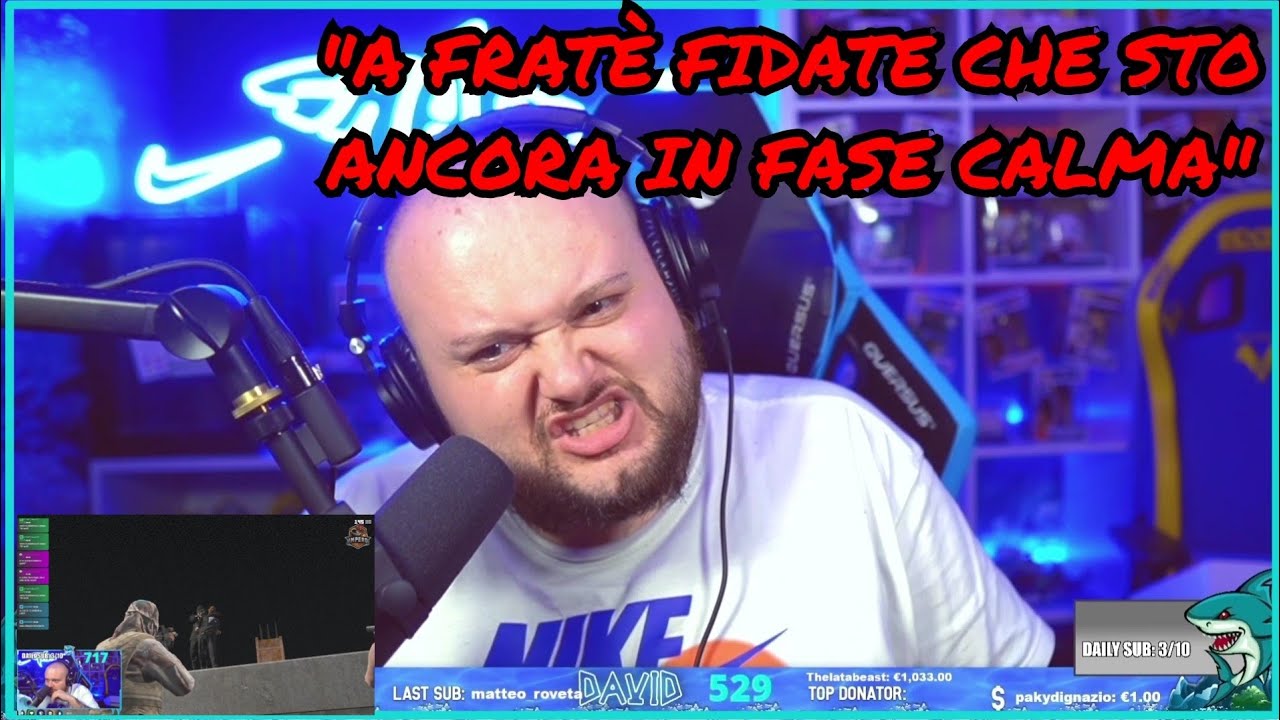 RUBINO INFEROCITO SU DISCORD CON UNO STREAMER PER UN AZIONE DI GTA RP