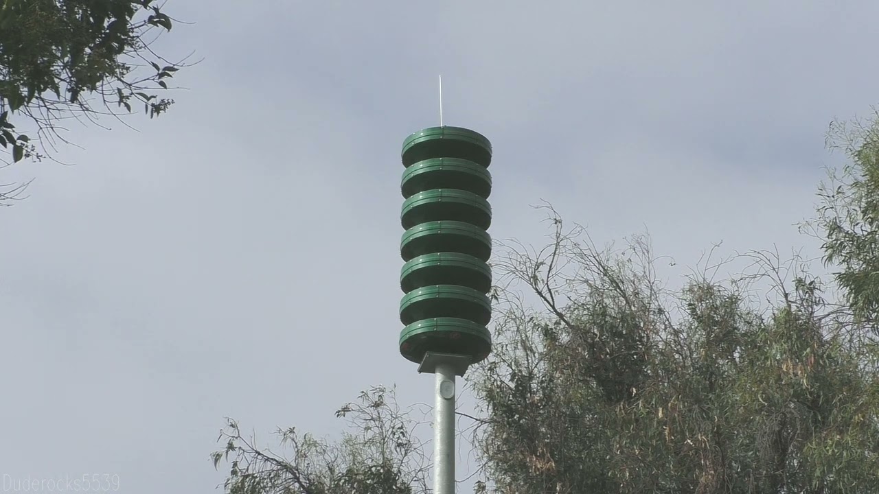 Federal Signal Modulator 6032B | Voice and Short Alert | Quarterly Siren Test | Beverly Hills, CA
