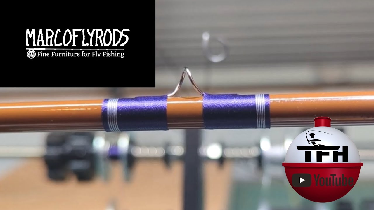 Rod Building Featuring Marco Cecala Part 2: Wrapping A Stripping Guide