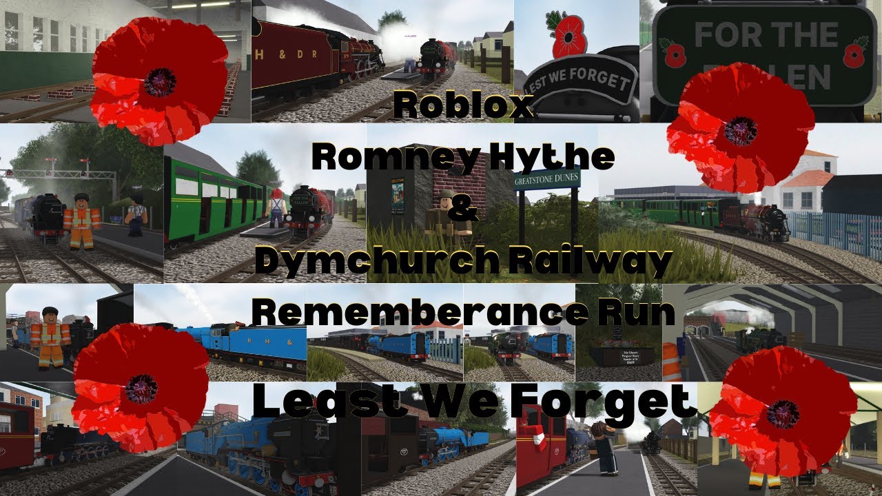 Roblox Romney Hythe & Dymchurch Railway | Remembrance Run
