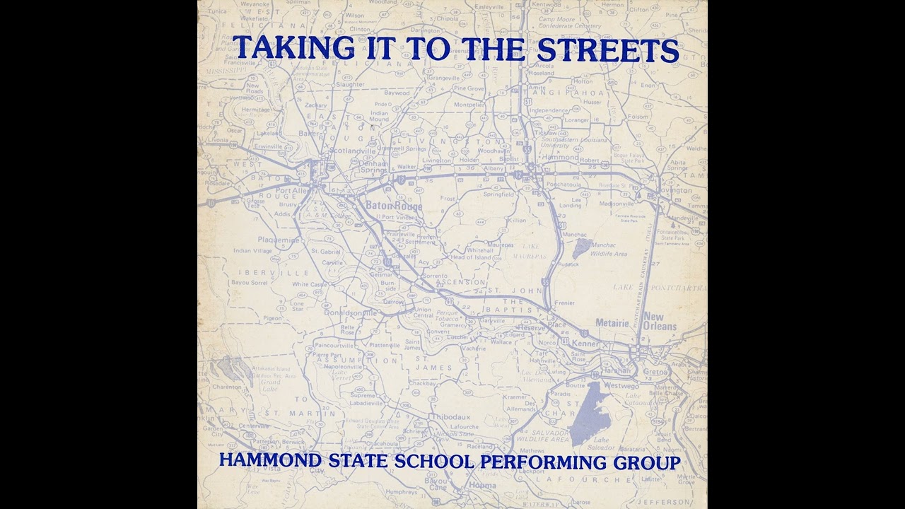 Hammond State School Performing Group - Taking It To The Streets (Therapy Pop | Hammond, LA | 1985)