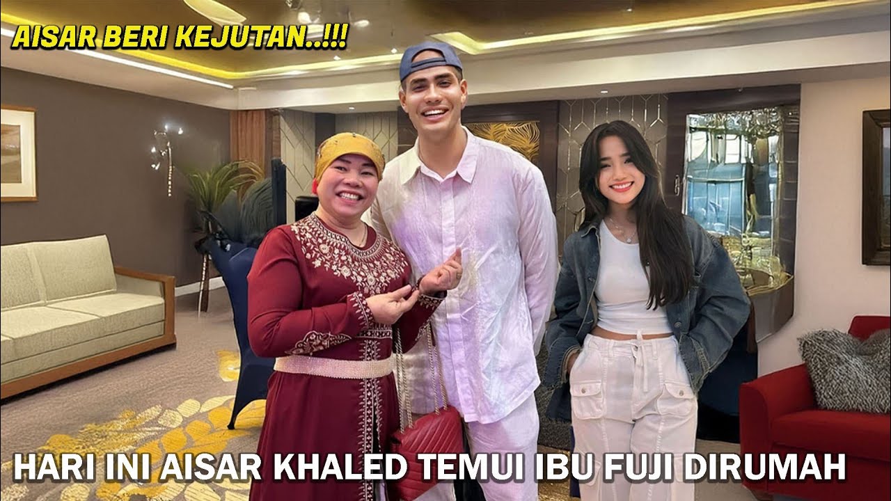 Fuji Temani Aisar Khaled Temui Sang Ibu Dirumah