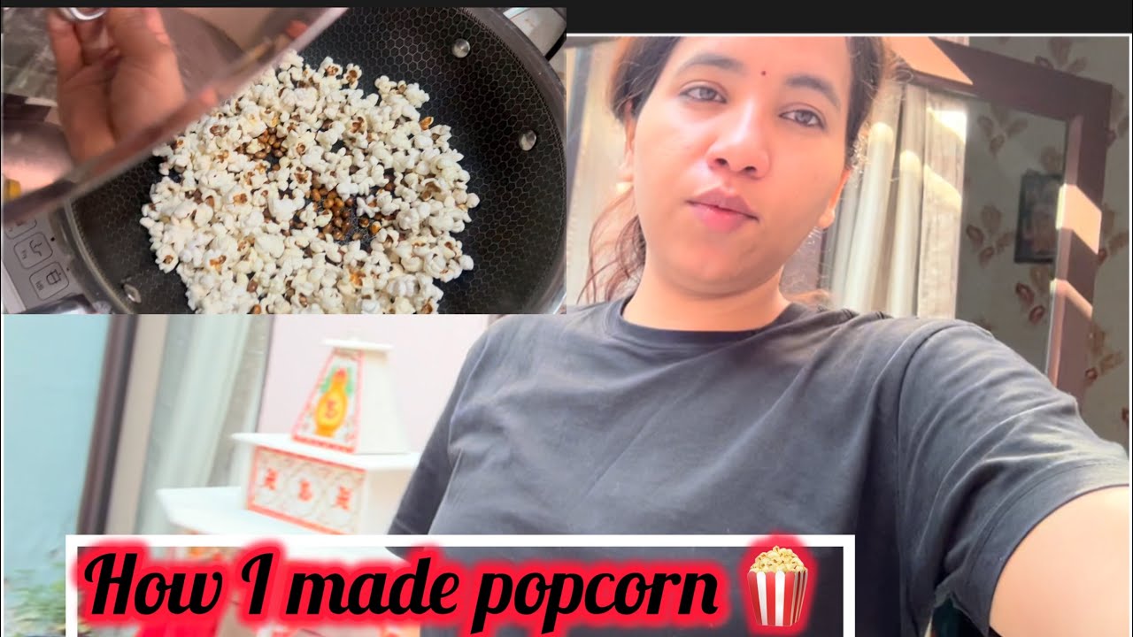 #365 days challenge #popcorn making || like 👍 || my channel for daily vlog 