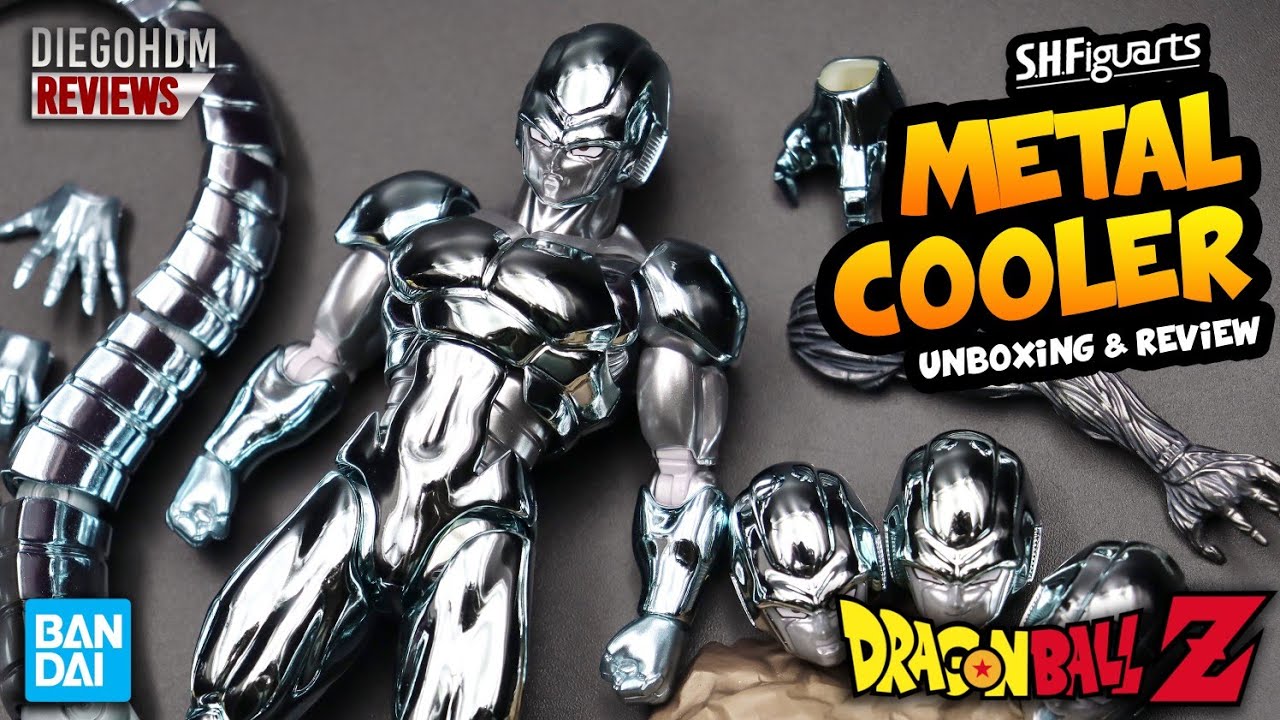 METAL COOLER SH Figuarts Bandai Dragon Ball Z Unboxing e Review BR