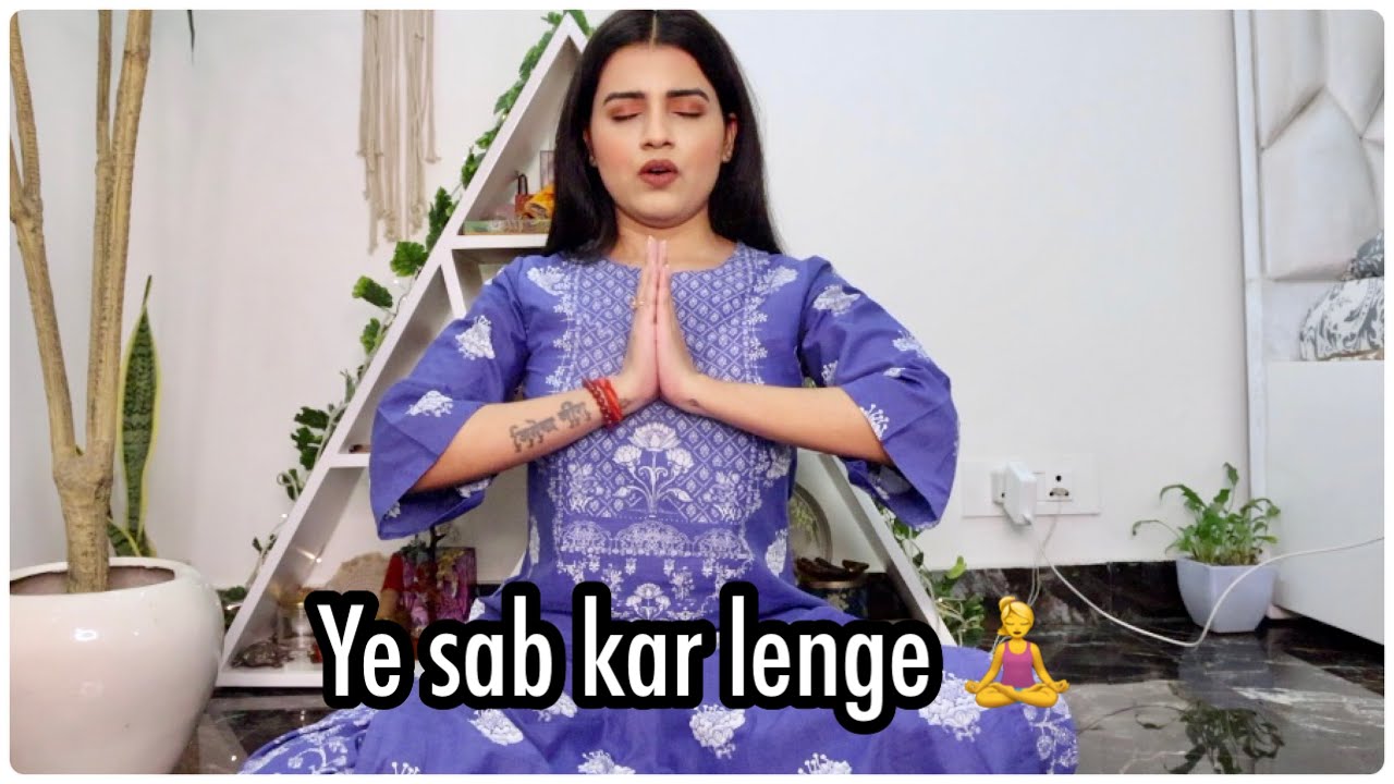EASY MEDITATION FOR BEGINNERS | How To Meditate in Hindi | How to Do Meditation | Nidhi Chaudhary