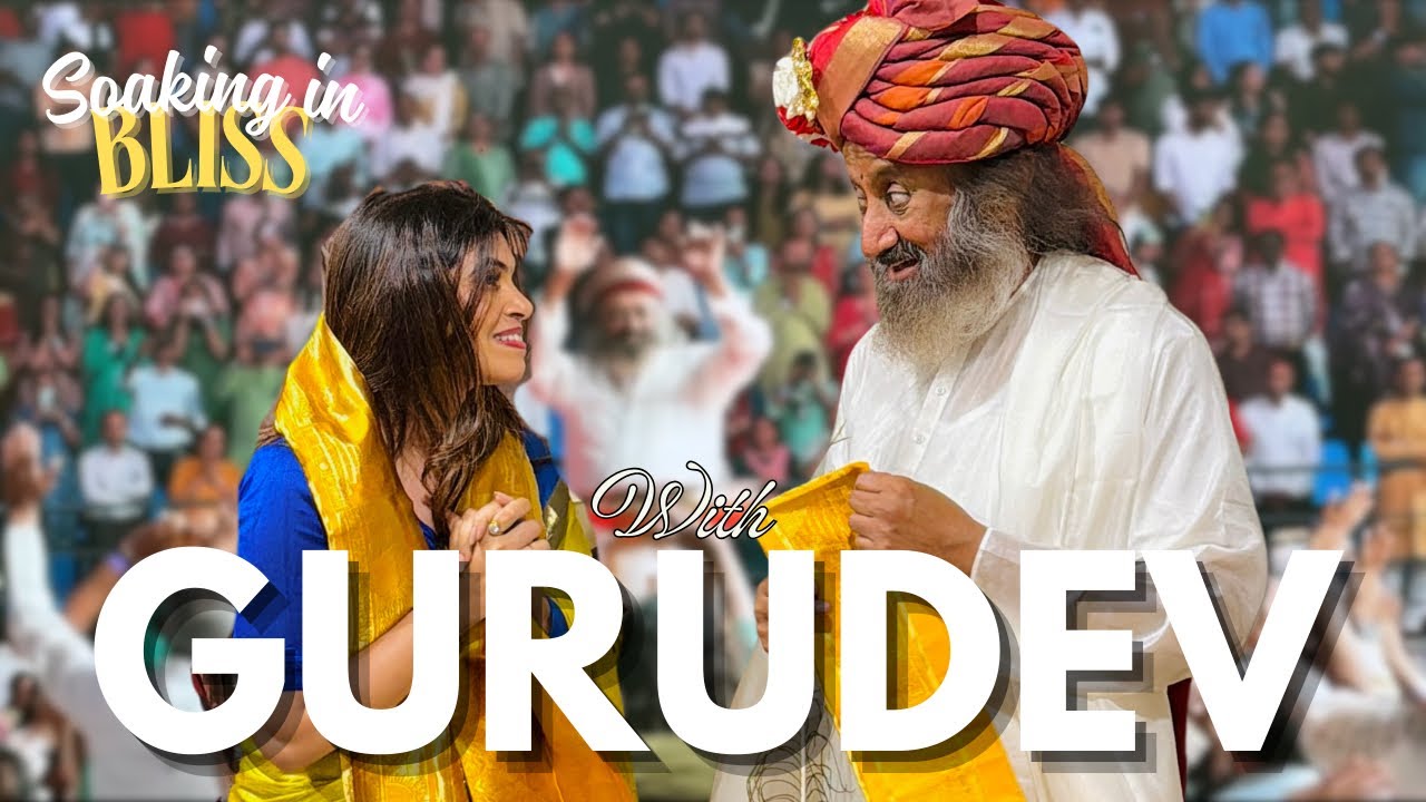 My Personal Meeting with Gurudev Sri Sri Ravi Shankar | Meditation, Wisdom & Blessings| DS world |