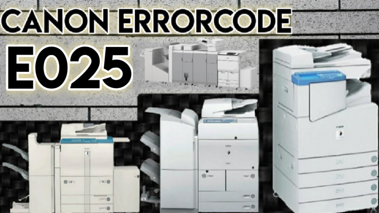 Canon Error Code E025 | #Error Code E025 | #E025 | #Hopper | #Copier Error Code |@TIWARI LORD INDIA