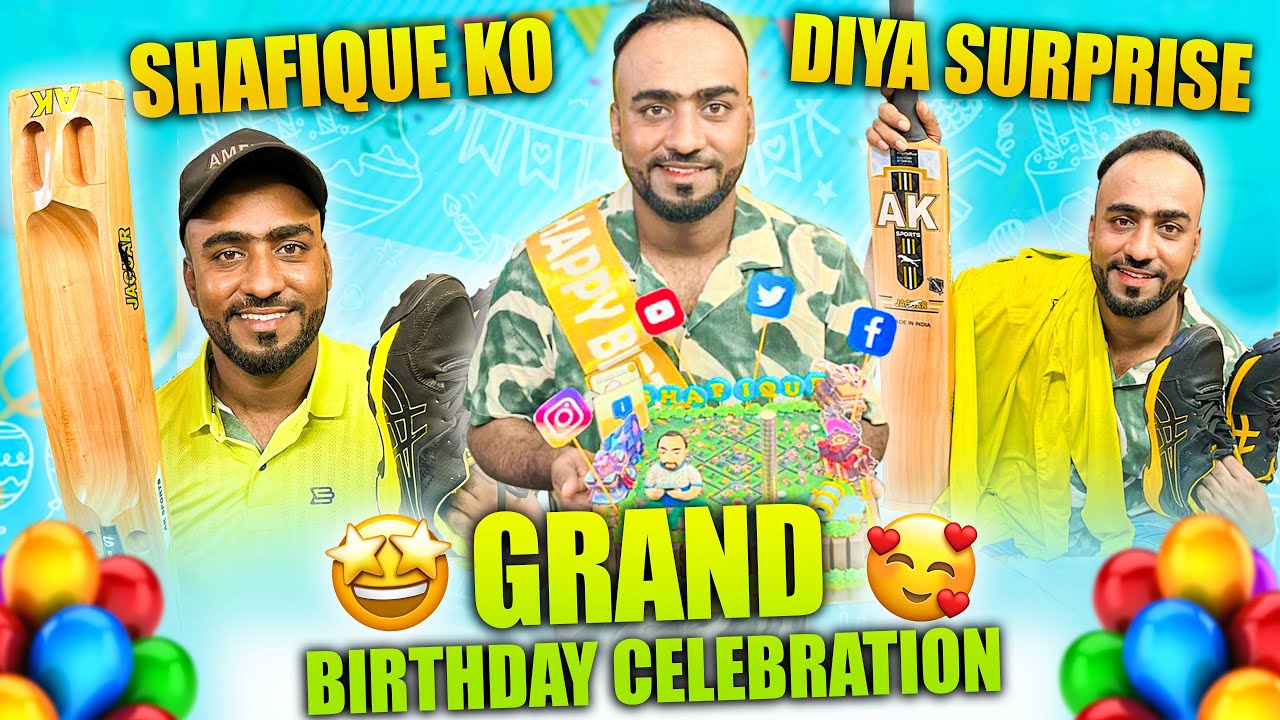 Grand Birthday Celebration | Aasifa ne diya special Surprise | Daily Vlogs