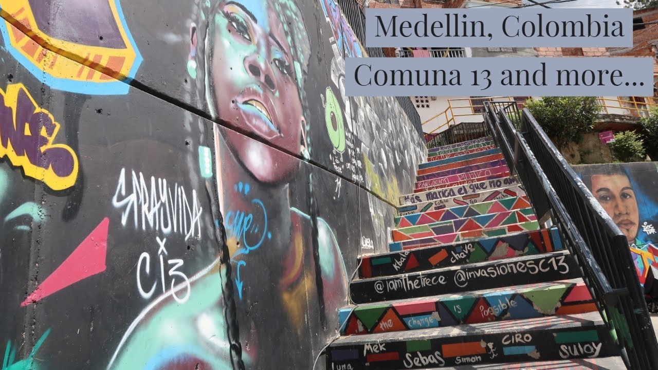 Medellin, Colombia Comuna 13, Parque Arvi and activities.