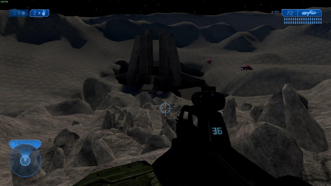 Halo 2 Digsite Cut Content M1 - Exploration (Moonbase) Legendary Playthrough! (First Playthrough)