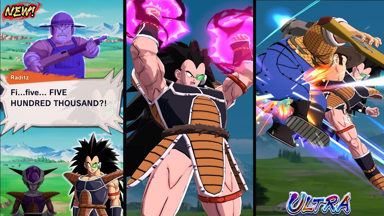 NEW F2P Raditz STORY MODE REVEAL & FULL GAMEPLAY SHOWCASE! (W/Farmer Boss Fight)| DB Legends