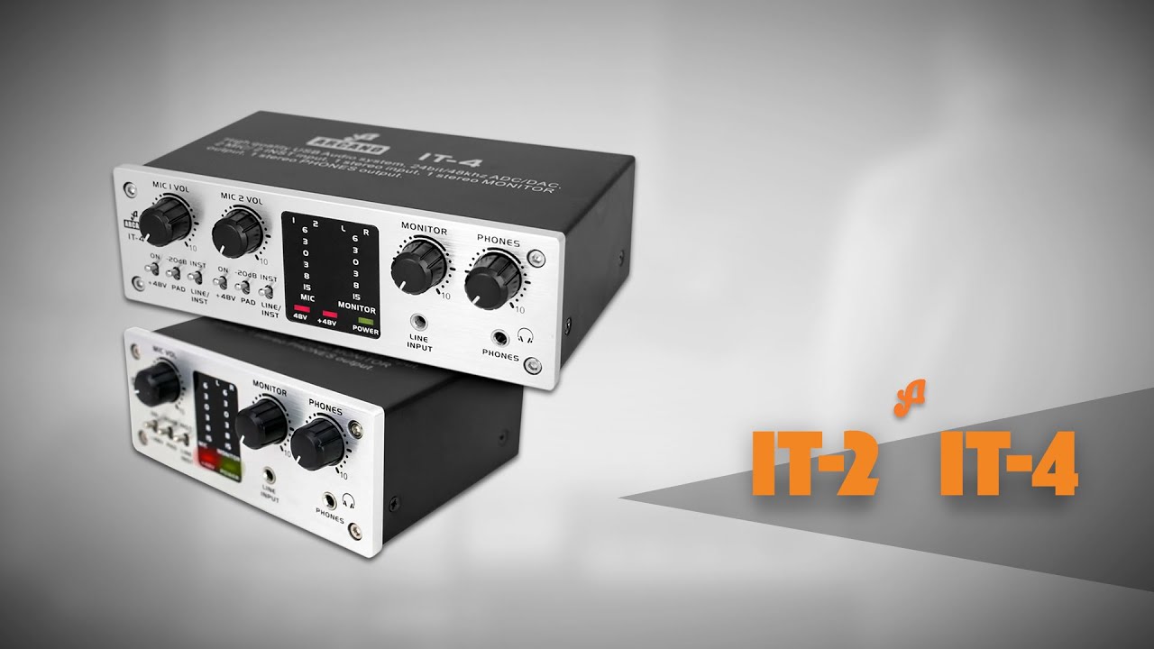 Interface de áudio USB Arcano IT-2 e IT-4 – Review