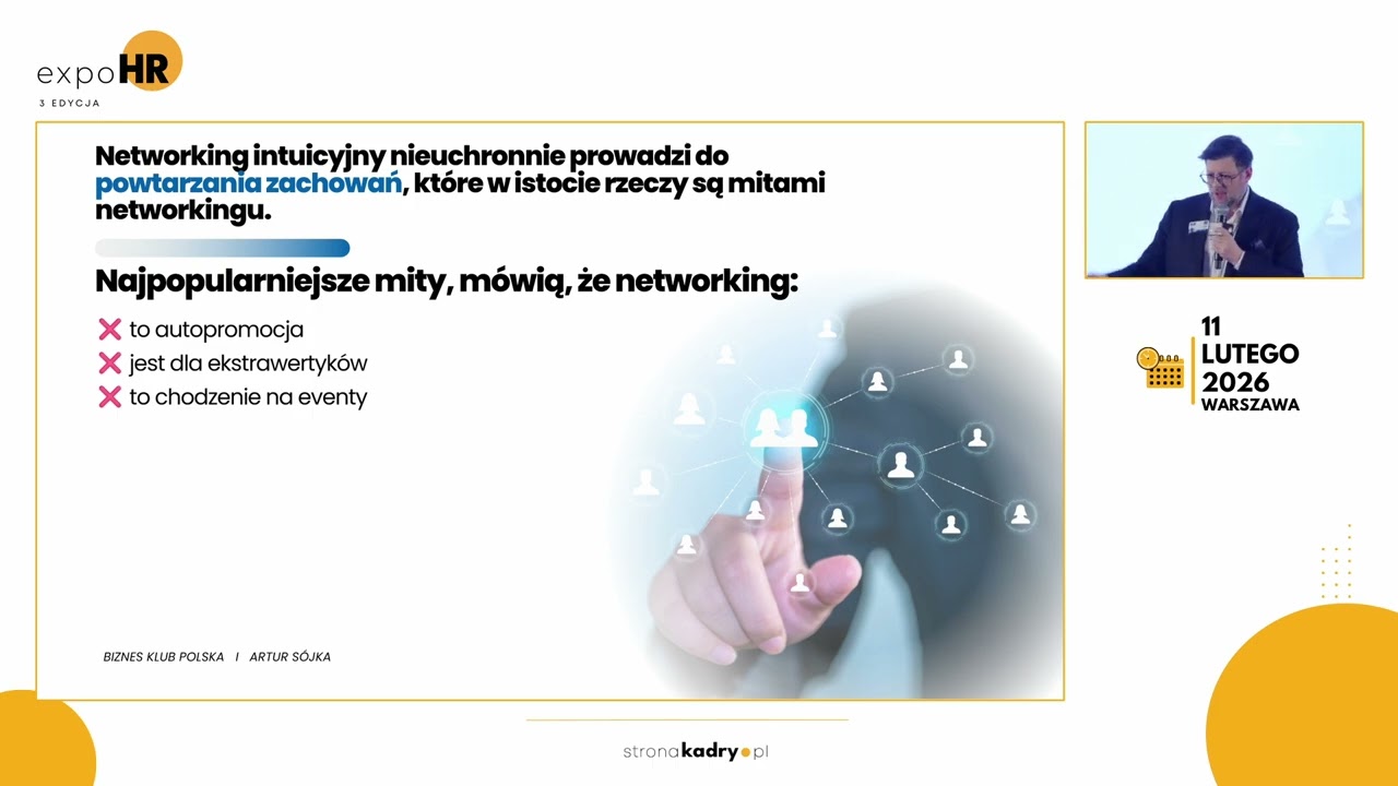 Networking strategiczny, a nie intuicyjny, receptą na sukces
